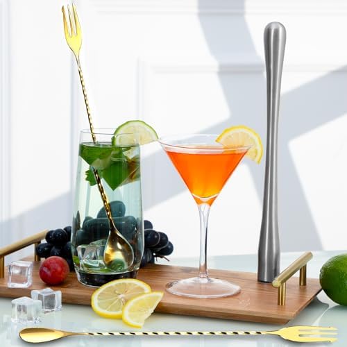Briout Bar Spoon Cocktail Mixing Stirrers, 12” - Image 6
