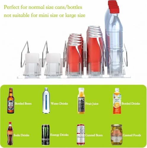 IBORING Drink Organizer for Fridge, Holds up to 30 Cans - Image 3