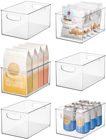 iDesign Stackable Clear Plastic Bin by iDesign