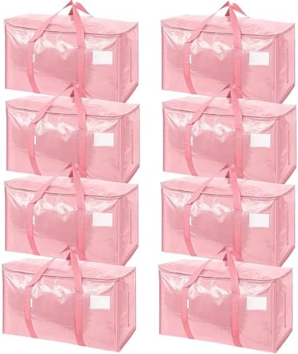 TICONN 8 Pack Extra Large Moving Bags Heavy Duty by TICONN