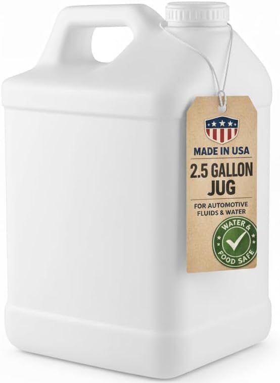 kitchentoolz 2.5 Gallon Water Jug – Heavy-Duty HDPE Carboy - Image 6
