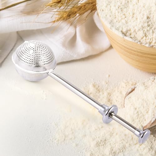 Flour Baking Sifter, Flour Sieve Bakers Dusting Wand - Image 5
