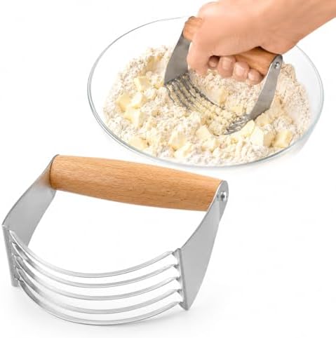 Mrs. Anderson’s Baking Professional 5-Blade Pastry Cutter and Dough Blender by MrsAndersonsBaking
