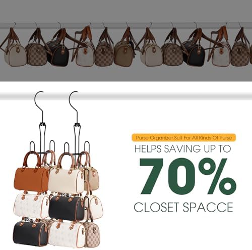Purse Hanger 2 Pack, Purse Organizer - Image 4
