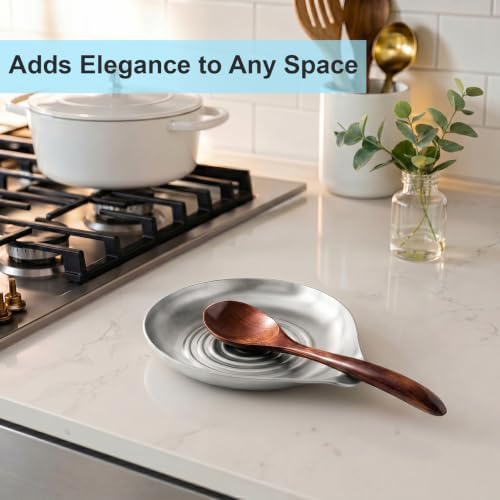 VanlonPro Kitchen Stainless Steel Spoon Rest - Image 6