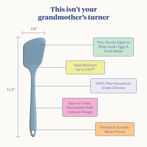 GIR: Get It Right Silicone Spatula Turner - Image 3