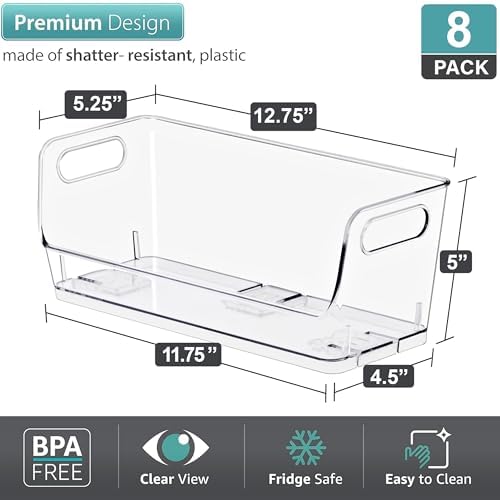 Sorbus Clear Pantry Organizer - Image 5