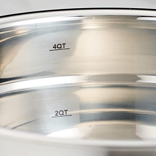 Tramontina 10 Pc Covered Stainless Steel and Silicone Mixing Bowl Set - Image 4