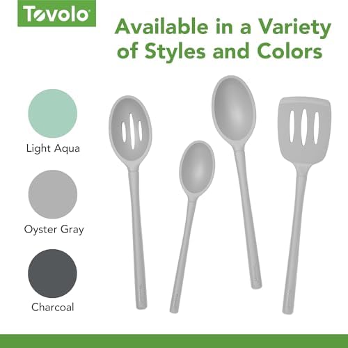 Tovolo Flex Core Silicone Slotted Deep Spoon - Image 4