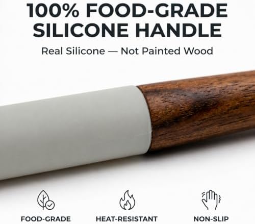 DI ORO Wooden Kitchen Utensil Set - Image 2