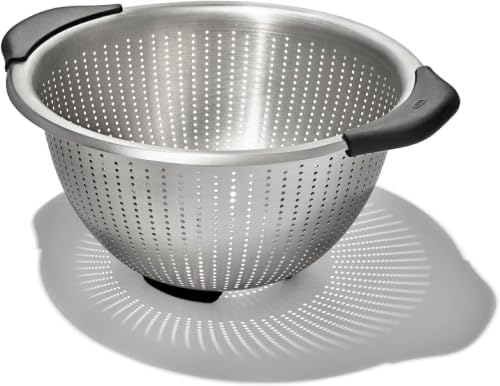 OXO Good Grips Stainless Steel Colander, 5 qt. Capacity, Strainer by Unknown