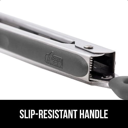 GORILLA GRIP Stainless Steel Kitchen Tongs - Image 4