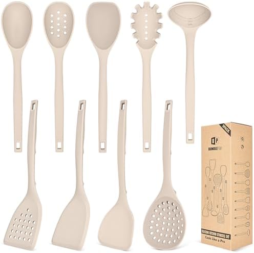 BUNDLEPRO Silicone Cooking Utensils Set by BUNDLEPRO