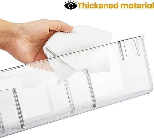 vacane 2 Pack Plastic Over Cabinet Door Organizer - Image 5