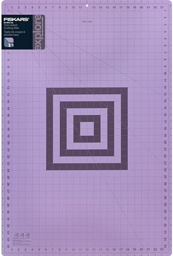Fiskars 24" x 36" Self Healing Cutting Mat, Large Grid, Lilac Mountain Haze by Unknown