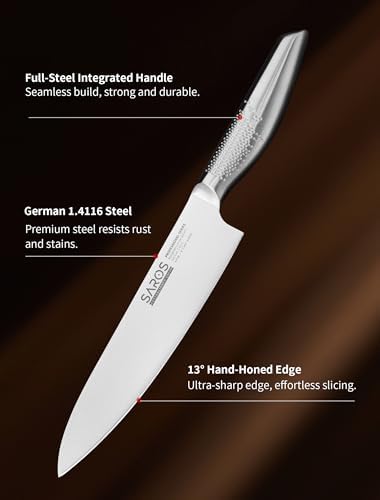 8 Inch Japanese Kitchen Knife – Professional Gyuto Chef Knife - Image 2