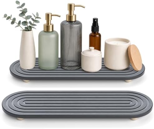 2-Pack Water Absorbing Stone Sink Caddy & Coaster by Unknown