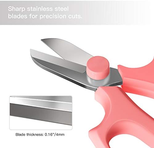 Housolution Flower Scissors, Premium Steel Garden Pruning Shears - Image 3