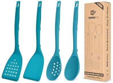 BUNDLEPRO Silicone Cooking Utensils Set by BUNDLEPRO