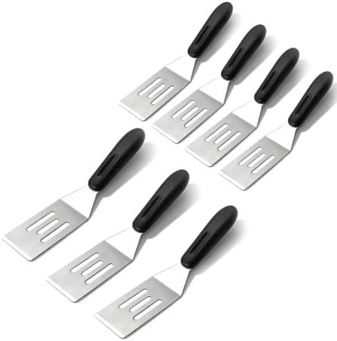 【7 Pack】Small Metal Spatula, Mini Spatula by Kunovo