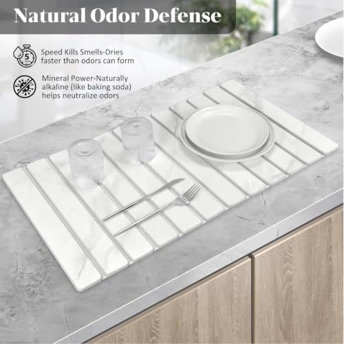 Extra Large Stone Dish Drying Mat - Image 3