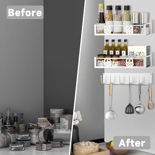 Magnetic Spice Rack, Magnetic Shelf - Image 4
