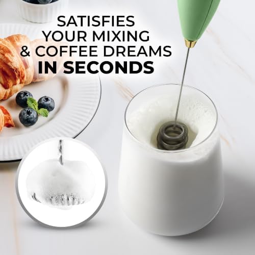 Zulay Kitchen Powerful Milk Frother Wand - Image 2