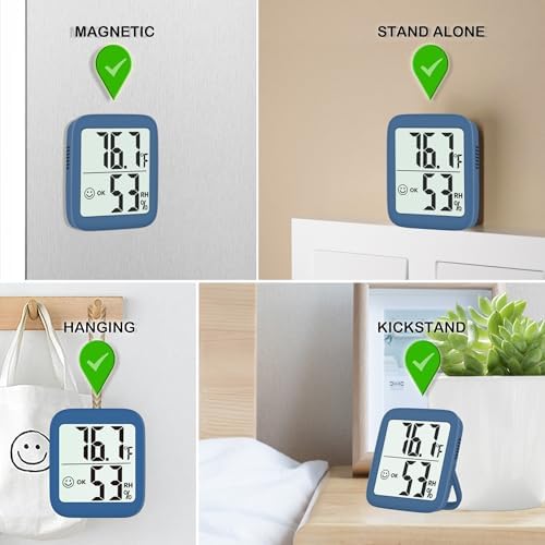 Antonki 2 Pack Room Thermometer Indoor Hygrometer - Image 4