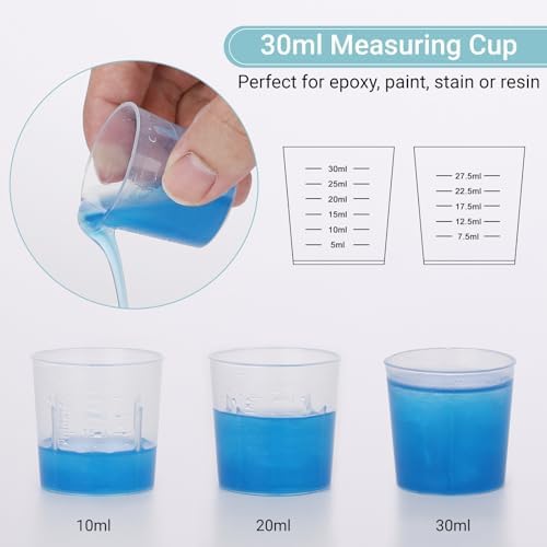 Gartful Resin Measuring Cups and Sticks, Paint Pouring - Image 3