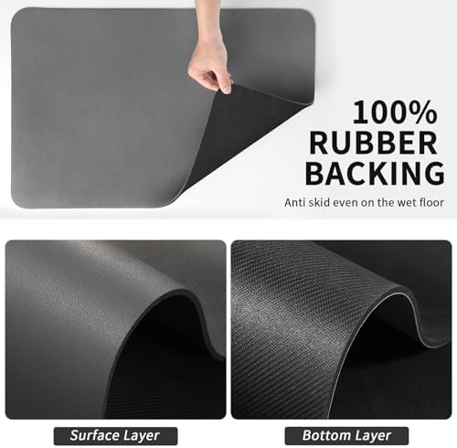 HotLive Dish Drying Mat for Kitchen Counter, Heat Resistant Drainer Mats - Image 5