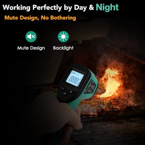 OnniOne Digital Laser Thermometer Temperature Gun - Image 5