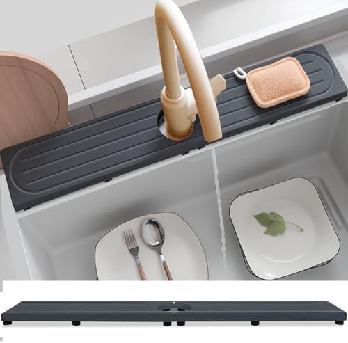 Fast Drying Stone Faucet Mat for Kitchen Sink by Unknown