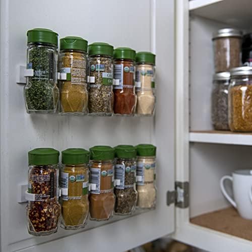 Crazy Chef Spice Clips 30 ct Spice Clips Gripper Organizer Holds 30 Spice Jars - Image 3