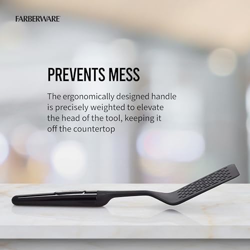 Farberware Professional Heat Resistant Nylon Slotted Turner-Safe - Image 3