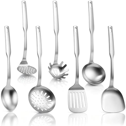 TeamFar Stainless Steel Cooking Utensils Set by TeamFar