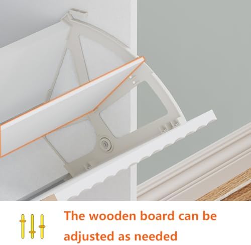 Shoe Cabinet Storage, Modern Freestanding Organizer - Image 4