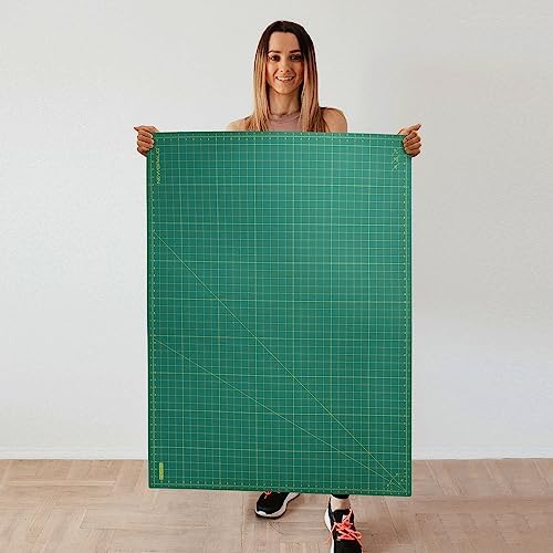 NEWBRAUG 36'' × 48'' Large Self Healing Cutting Double Sided 5-Ply Mat - Image 2