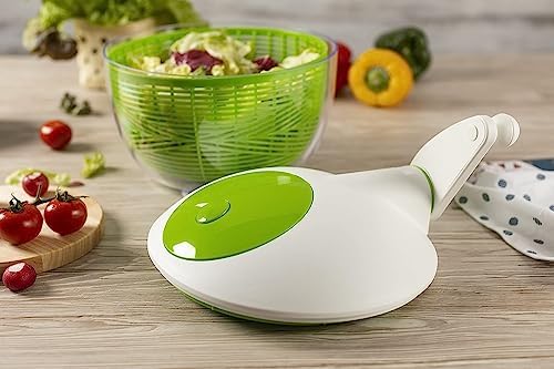 IBILI Large Salad Spinner – 6.34 Qt Lettuce, and Fruit Washer and Dryer - Image 6