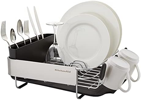 KitchenAid Compact, Space Saving Rust Resistant Dish Rack - Image 4