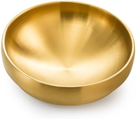 Frcctre 3 Pack 7.3 Inch Large Stainless Steel Bowls, 31 OZ Double Walled - Image 3