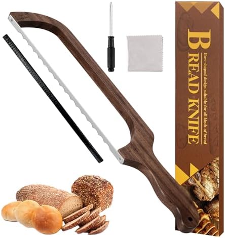 Bread Knife for Homemade Bread, Sourdough Bread Slicer & Bread Cutter by TheMecyfaty