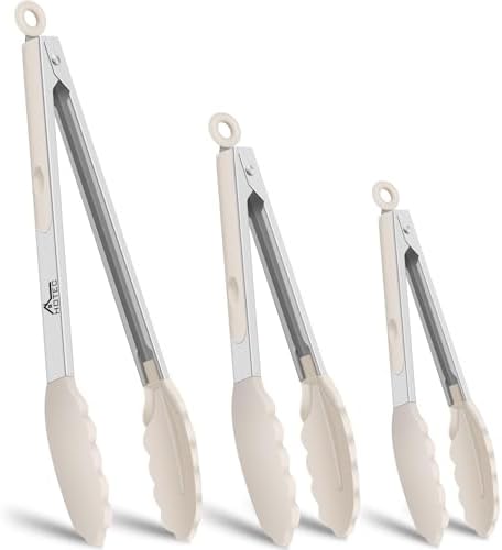 HOTEC Stainless Steel Kitchen Tongs by Hotec