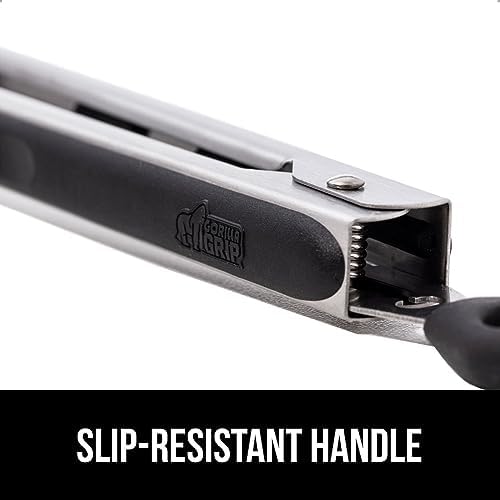 GORILLA GRIP Stainless Steel Kitchen Tongs - Image 4