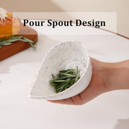 Herb Stripper Bowl, Ceramic Herb Peeling Bowl, Herbs Leaf Stripping Tool - Image 4