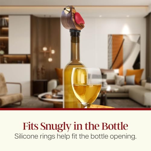 Songbird Specialties Singing Bird Wine Bottle Pourer - Image 4