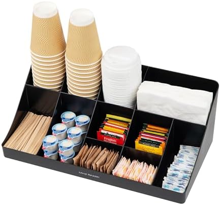 Mind Reader Cup and Condiment Station, Countertop Organizer, Coffee Bar - Image 5