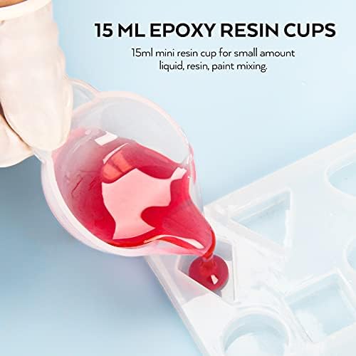 Silicone Resin Measuring Cups Tool Kit- Nicpro 250 & 100 ml Measure Cups - Image 5