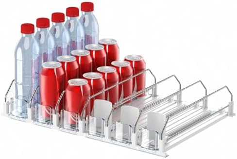 IBORING Drink Organizer for Fridge, Holds up to 30 Cans by IBORING