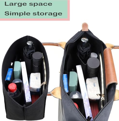 Lckaey Purse Organizer Insert for longchamp Le Pliage Neo Handbags Insert - Image 3