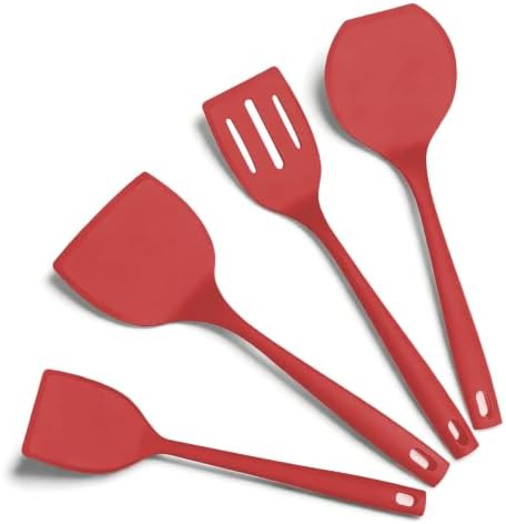 Spatulas Silicone Heat Resistant Turner by PROFESSIONALKITCHENCHEFKNIFESET
